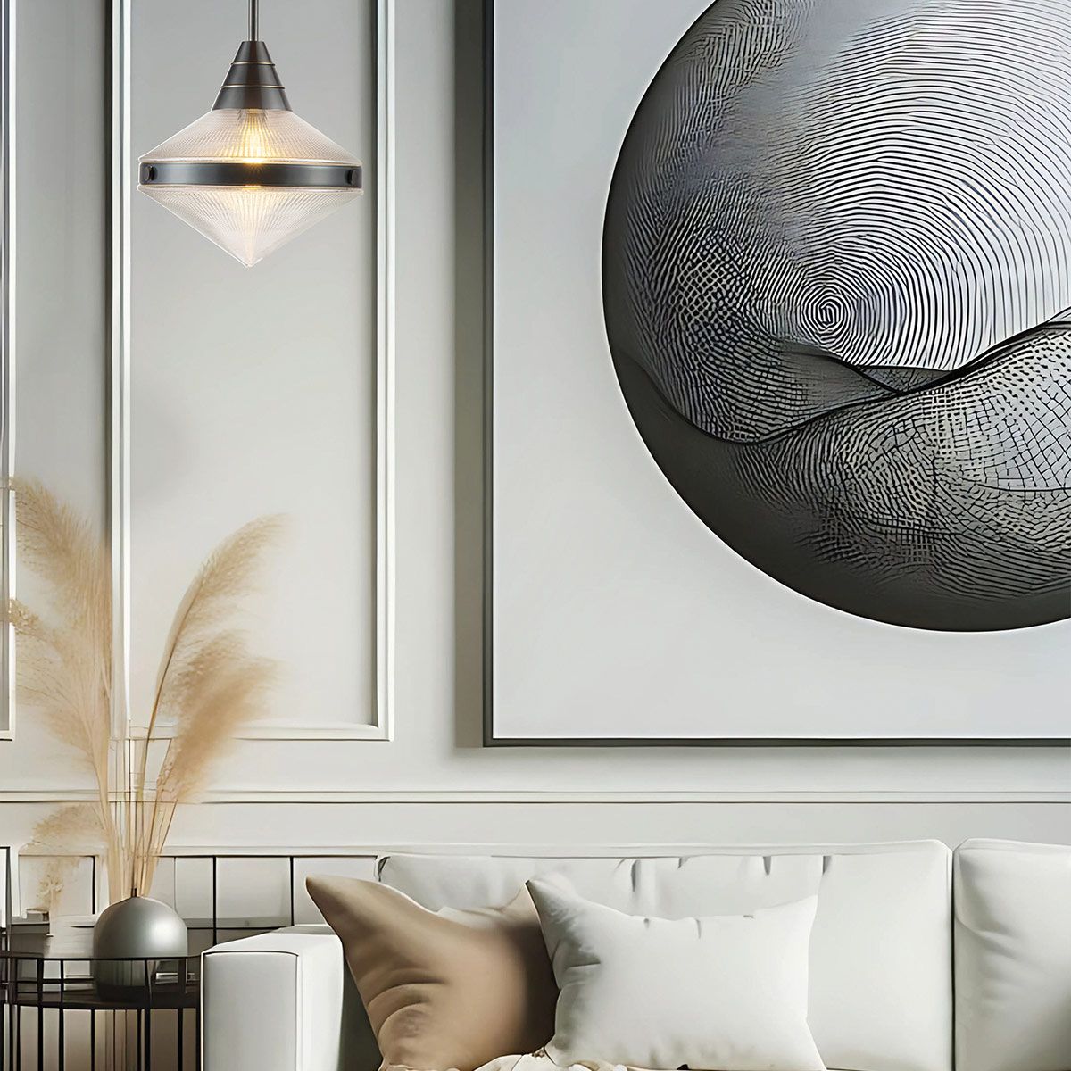 Quintiesse Willard 1 Light Pendant - Urban Bronze