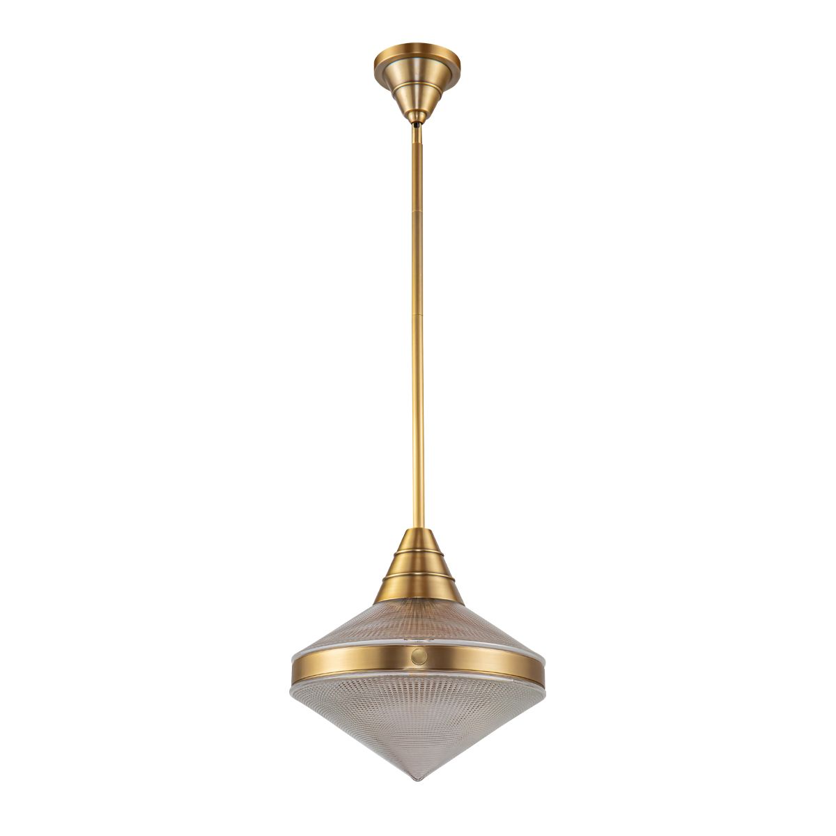Quintiesse Willard 1 Light Pendant - Vintage Brass