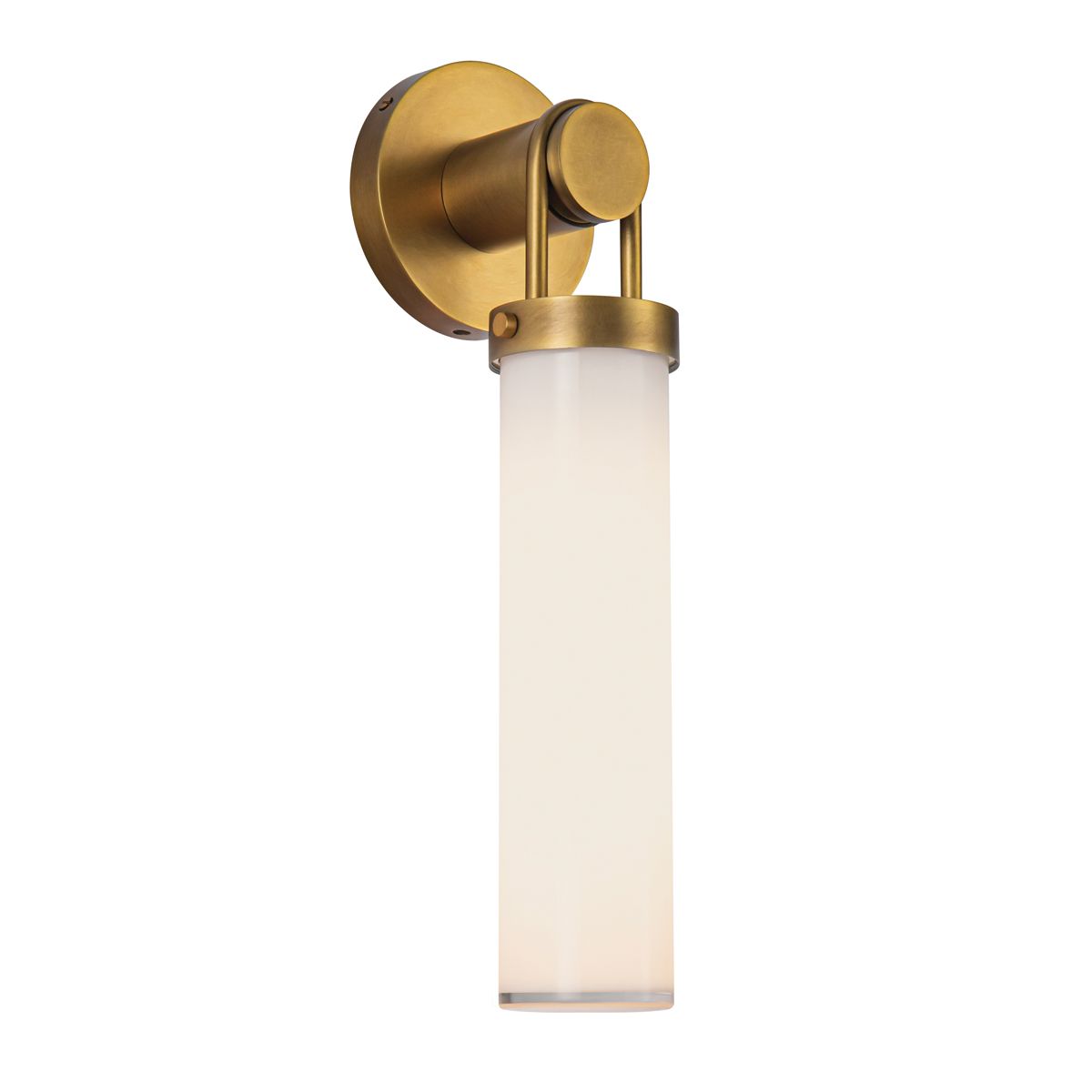 Quintiesse Wynwood 1 Light Wall Light - Vintage Brass