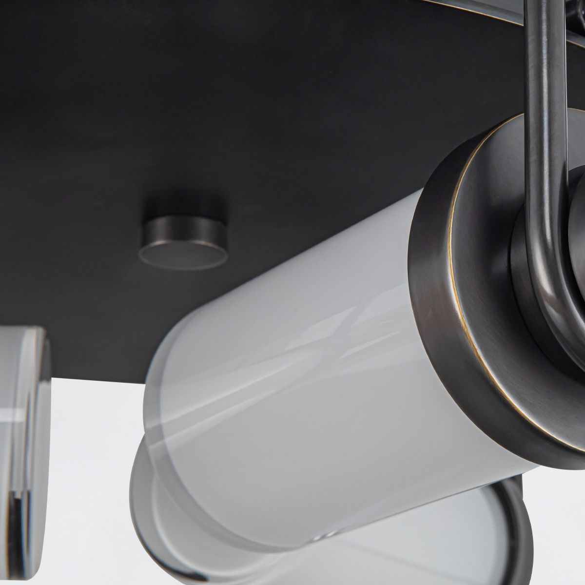 Quintiesse Wynwood 3 Light Flush - Urban Bronze