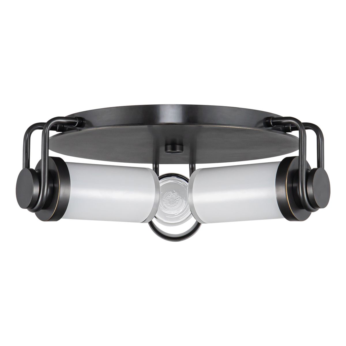 Quintiesse Wynwood 3 Light Flush - Urban Bronze