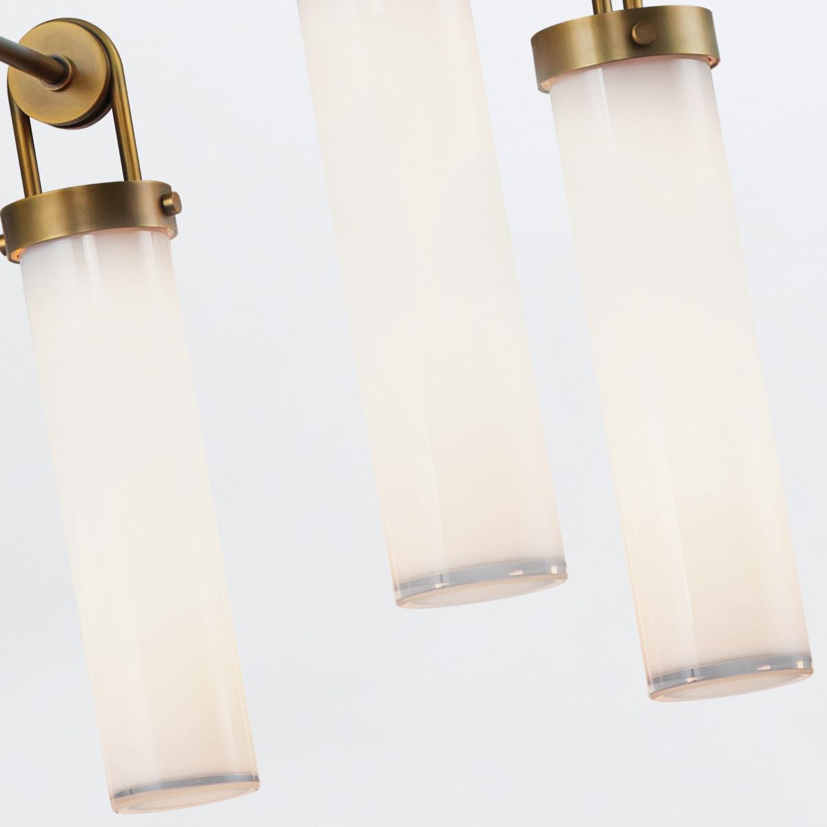 Quintiesse Wynwood 6 Light Chandelier - Vintage Brass